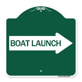 Boat Launch (With Right Arrow)