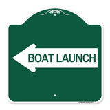 Boat Launch (With Left Arrow)
