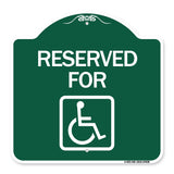 Reserved for (With Accessible Symbol)