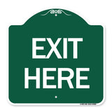 Exit Here
