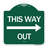 This Way Out (Right Arrow)