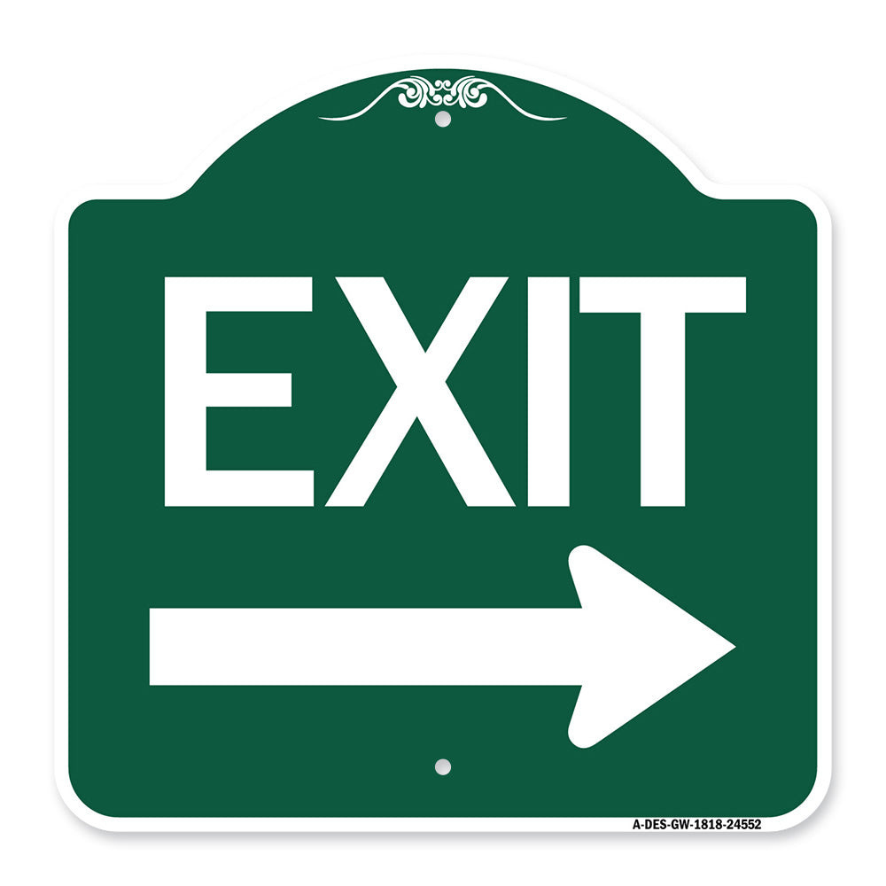 Exit with Right Arrow
