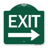 Exit with Right Arrow