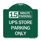 15 Minutes Parking - Ups Store Parking Only