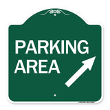 Parking Area (Up Right Arrow Symbol)
