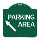 Parking Area (Up Left Arrow Symbol)
