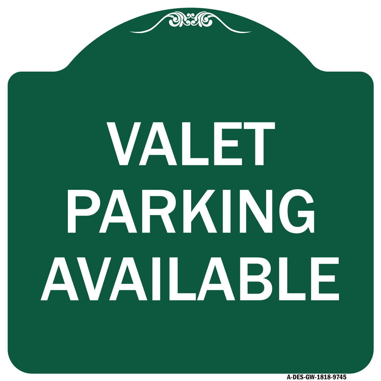 Valet Parking Available