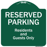 Reserved Parking - Residents And Guests Only