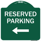 Reserved ParkingÂ  Left