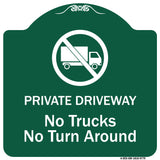 Private Driveway. No Trucks No Turnaround