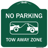 No Parking Tow Away Zone