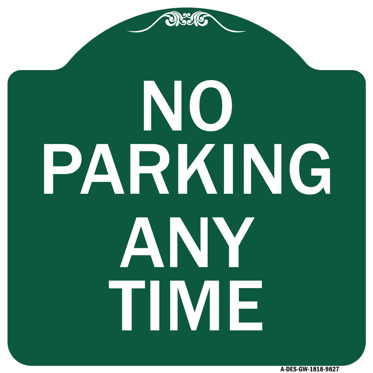 No Parking Any Time