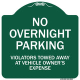 No Overnight Parking