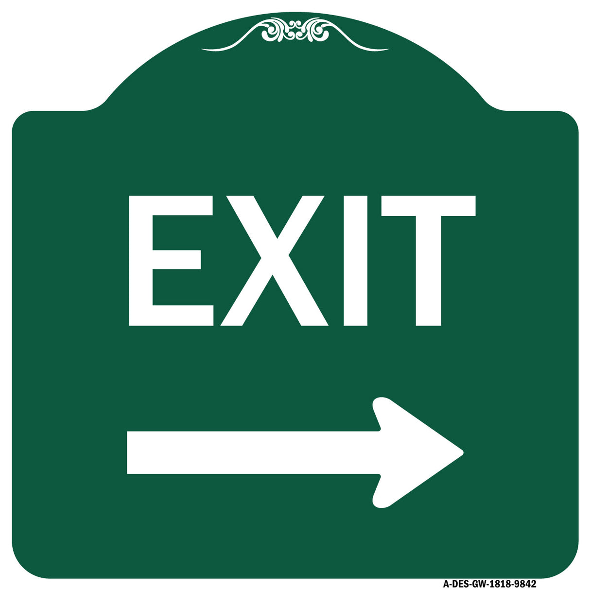 Exit With Right Arrow