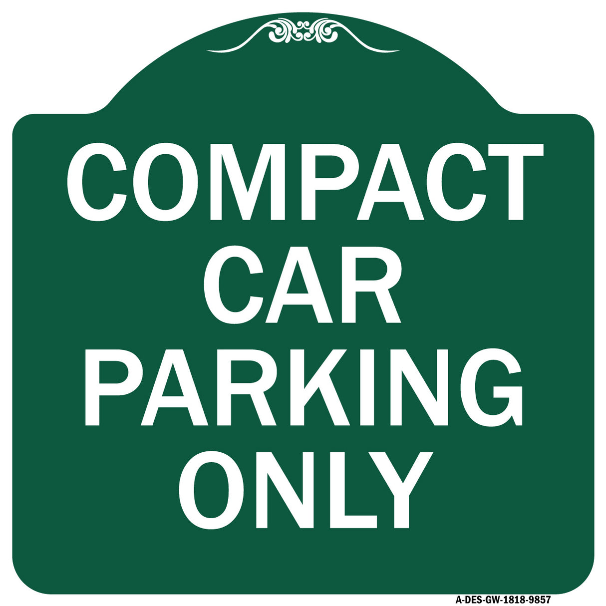 Compact Car Parking Only