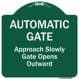 Automatic Gate Approach Slowly Gate Opens