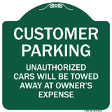 Unauthorized Cars Will Be Towed Away At Owner's Expense