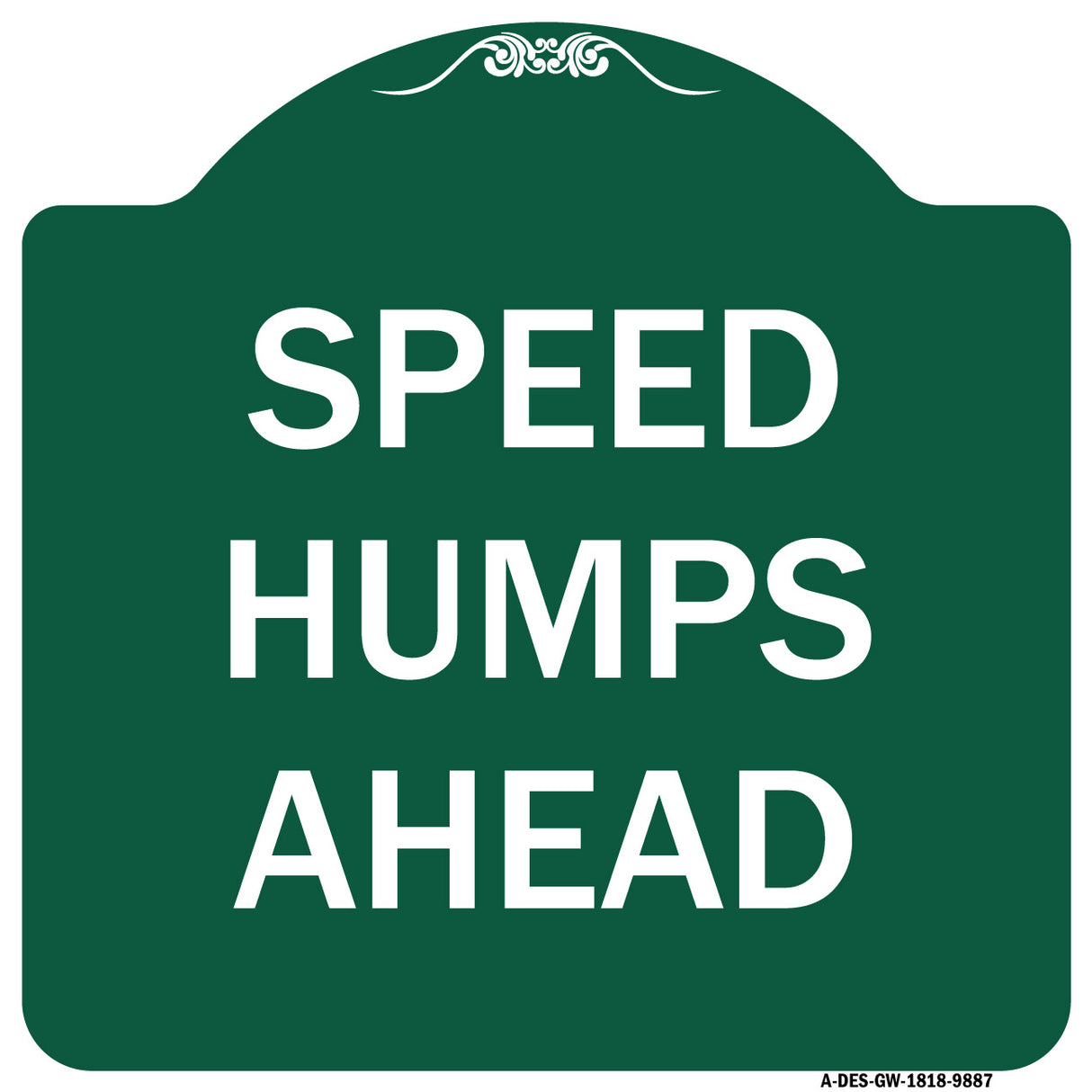 Speed Humps Ahead