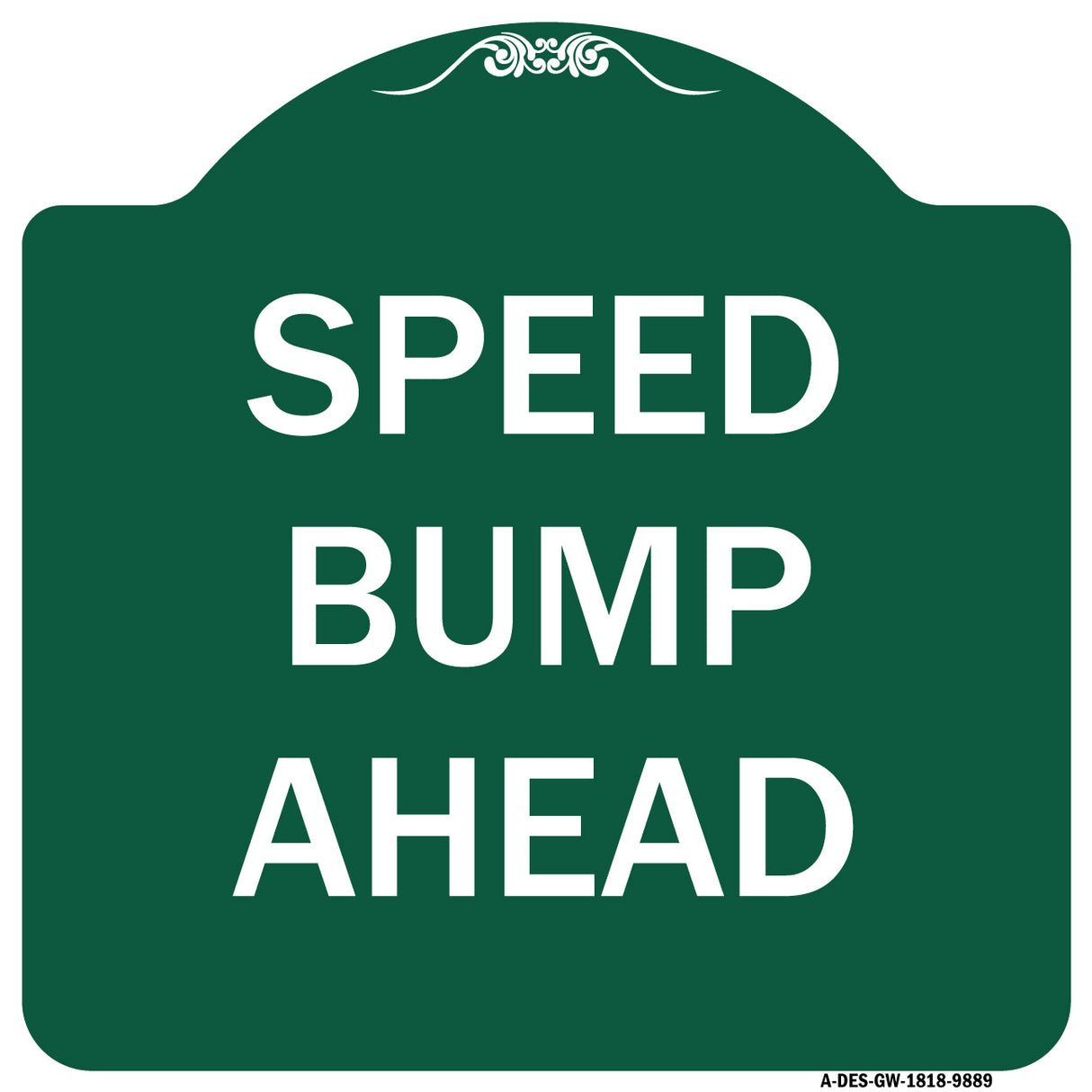 Speed Bump Ahead