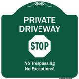 Private Driveway, Stop