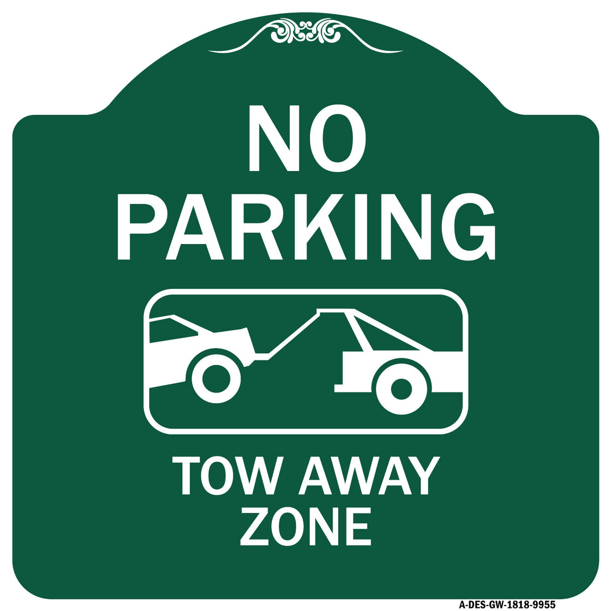 No Parking Tow Away Zone