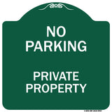No Parking Private Property