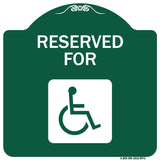 Graphic Handicapped Reserved