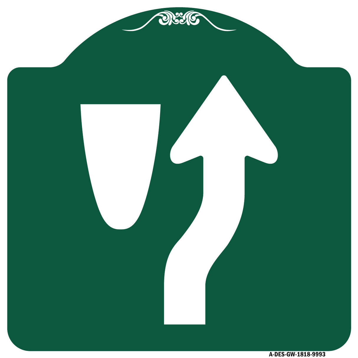 Beware Of Curb Graphic