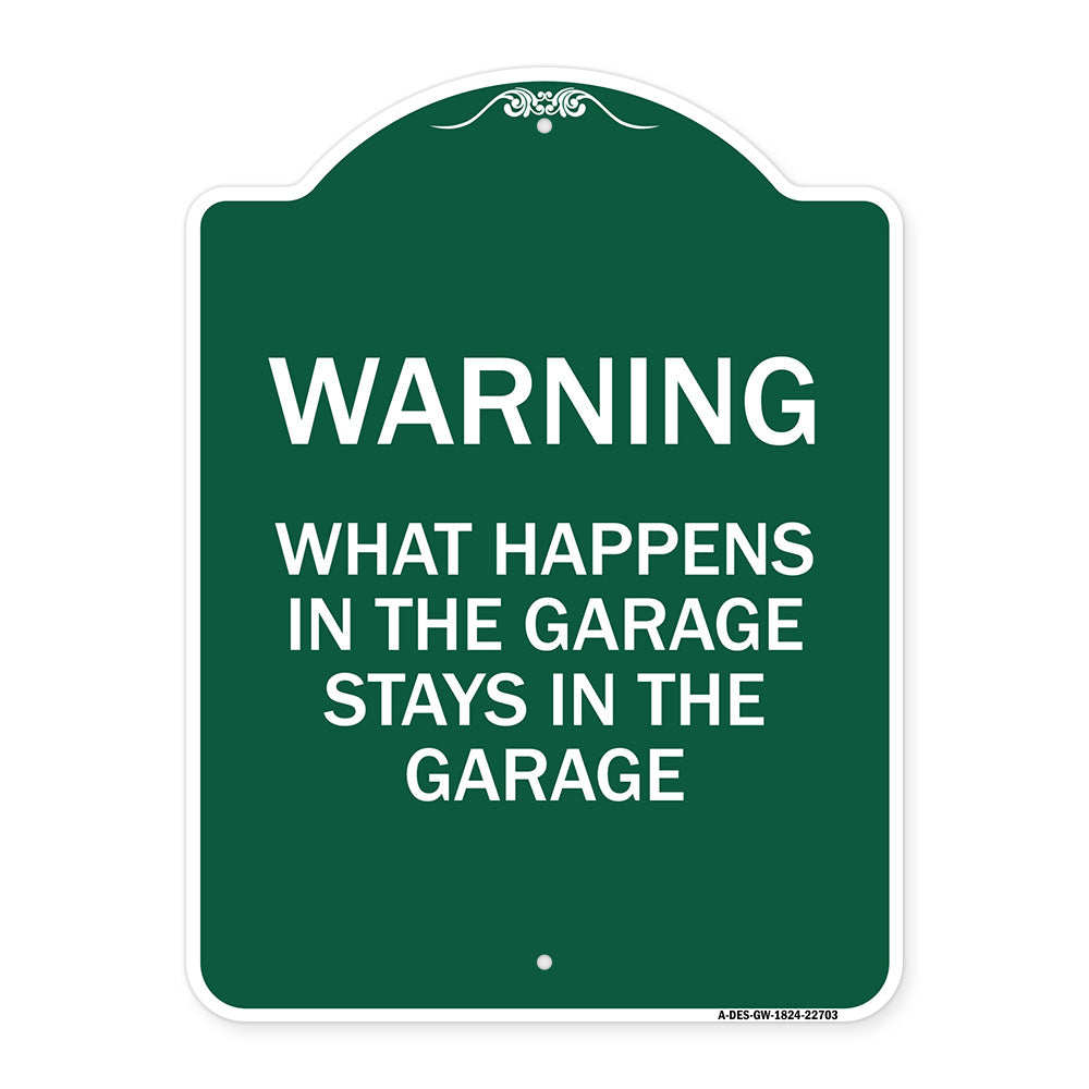 What Happens in the Garage Stays in the Garage