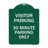 Visitor Parking 30 Minute Parking Only