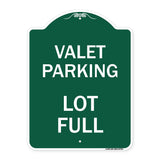 Valet Parking Lot Full