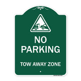 Tow Away Zone with Graphic