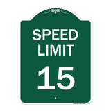 Speed Limit 15 Mph
