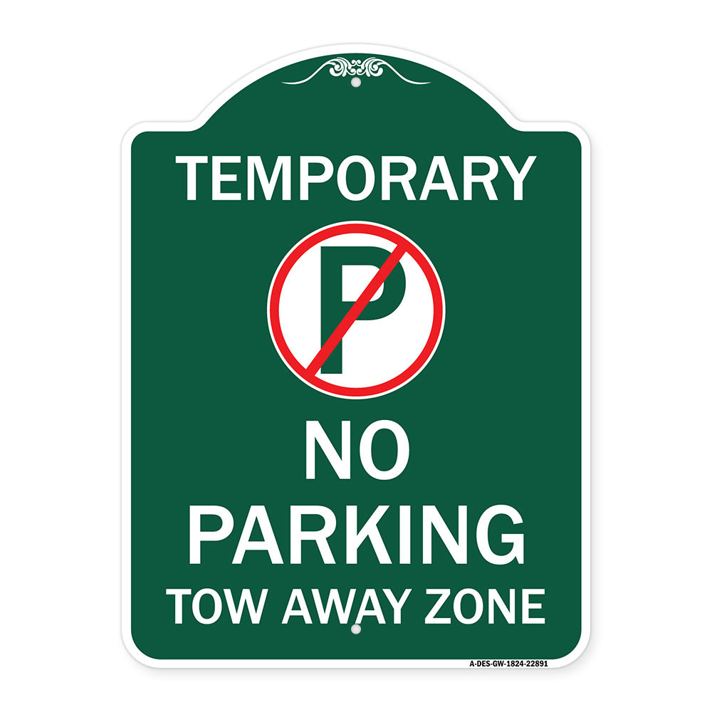 No Parking Tow Away Zone