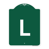 Sign with Letter L