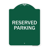 Reserved Parking Sign