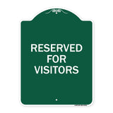 Reserved Parking Sign Reserved Parking for Visitors