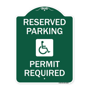 Reserved Parking Permit Required (With Graphic)