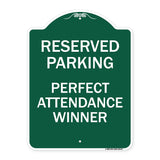 Reserved Parking - Perfect Attendance Winner