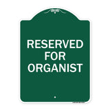 Reserved for Organist