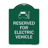 Reserved for Electric Vehicle (With Graphic)