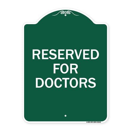 Reserved for Doctors