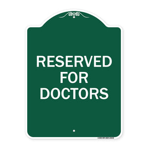 Reserved for Doctors