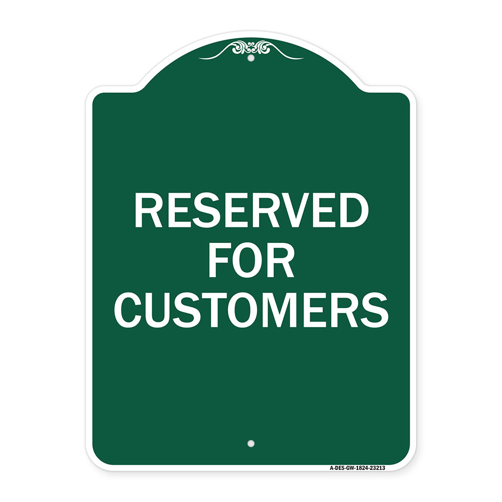 Reserved for Customers