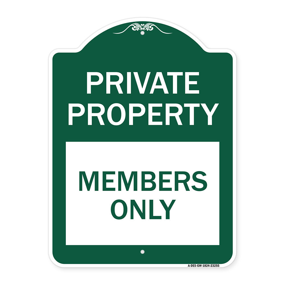 Private Parking Members Only