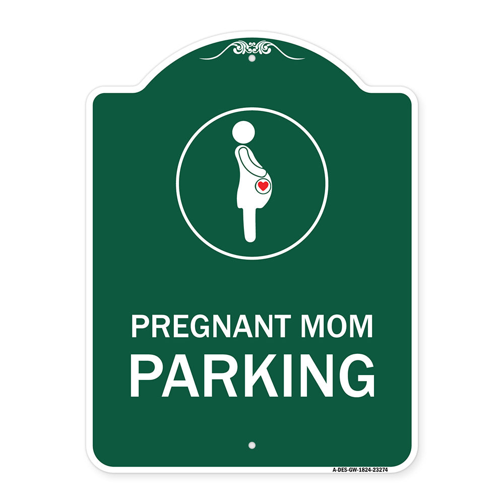 Pregnant Mom Parking (With Graphic)