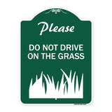 Please Do Not Drive on the Grass