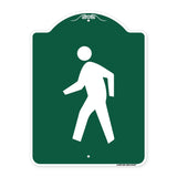 Pedestrian Crossing Symbol