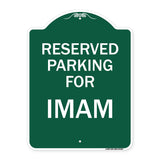 Parking Reserved for Imam
