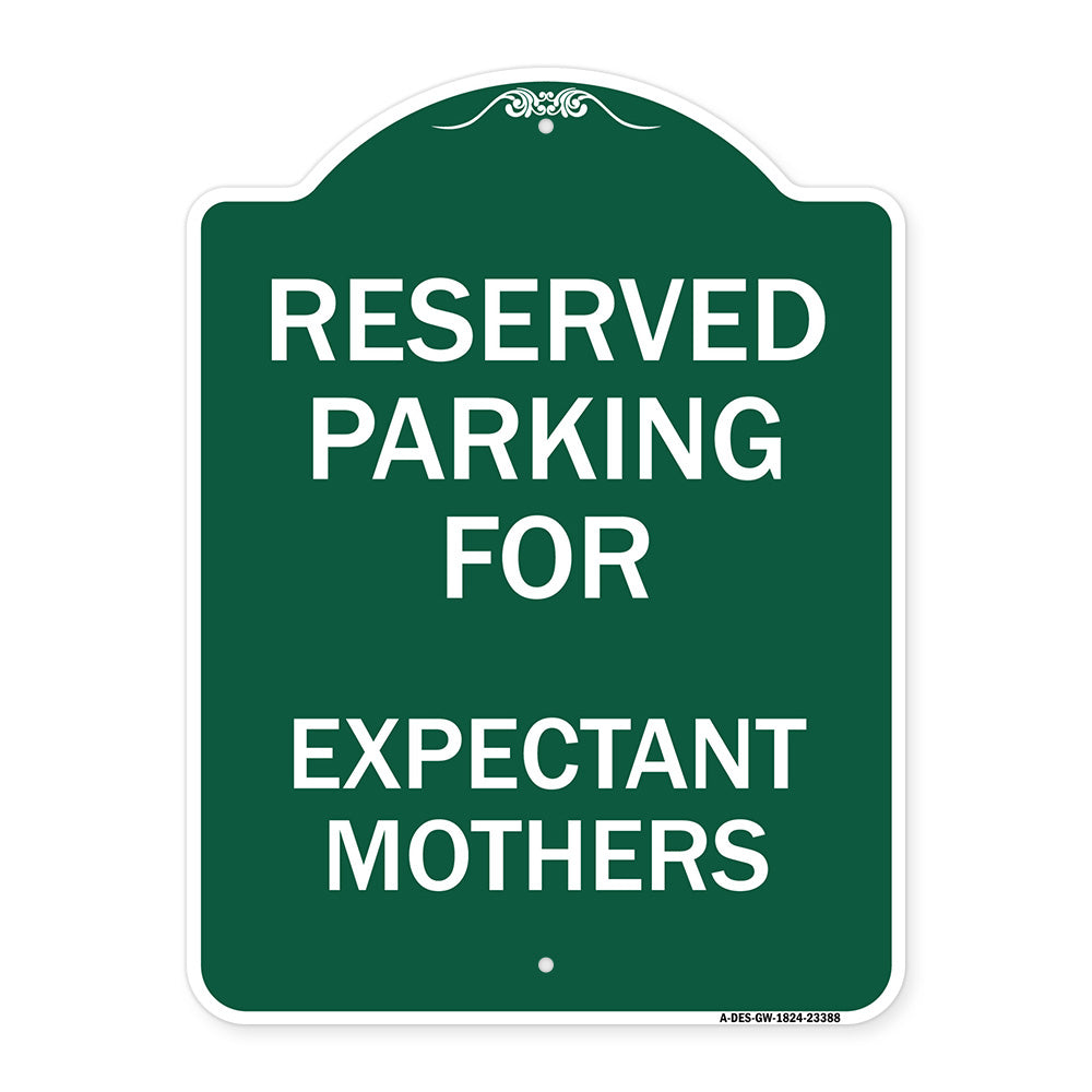 Parking Reserved for Expectant Mothers